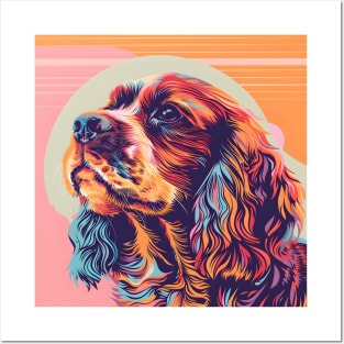 Sussex Spaniel in 80's Posters and Art